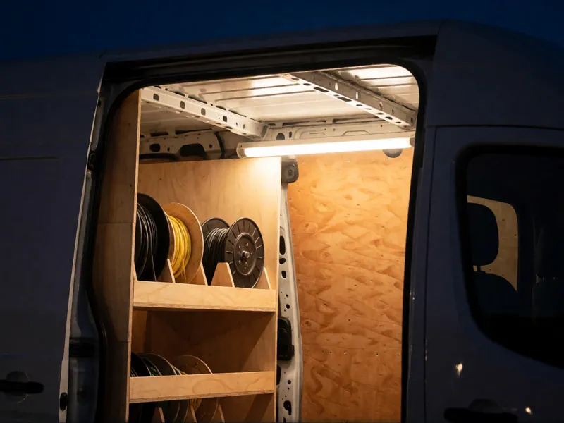 Plumbing and heating, four vans